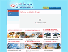 Tablet Screenshot of fatahgroup.com